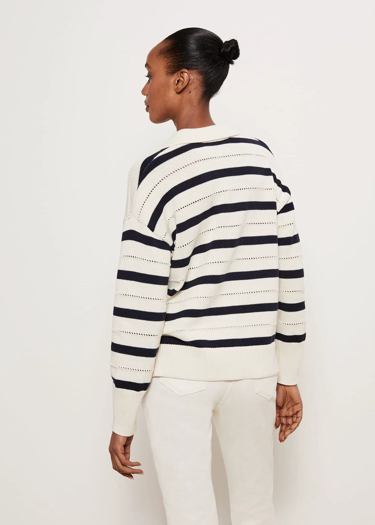 Cream Navy