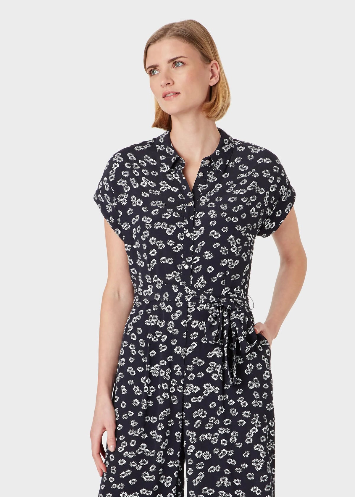 Navy White