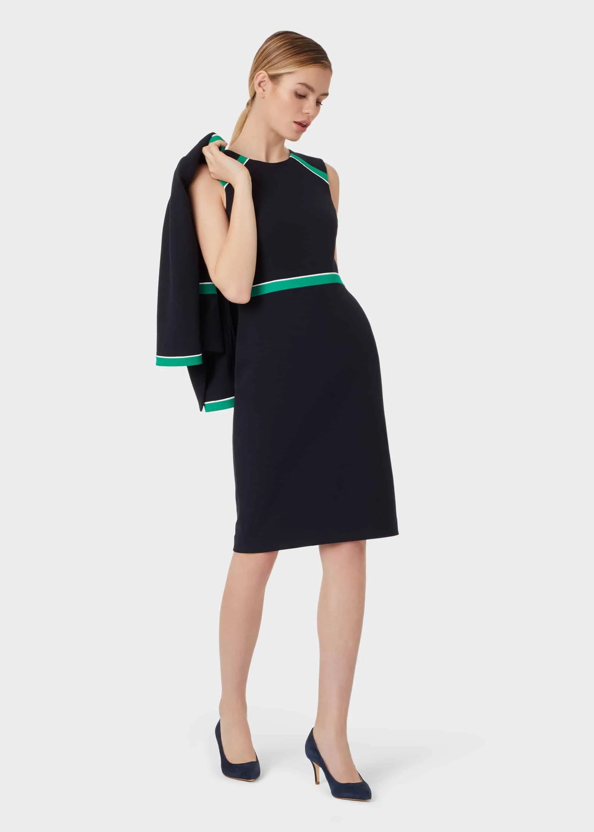 Navy Green Ivry