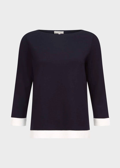 Navy Ivory