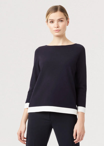 Navy Ivory