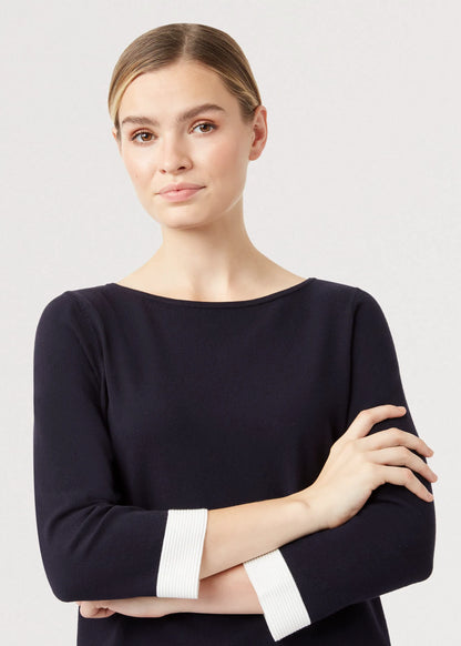 Navy Ivory
