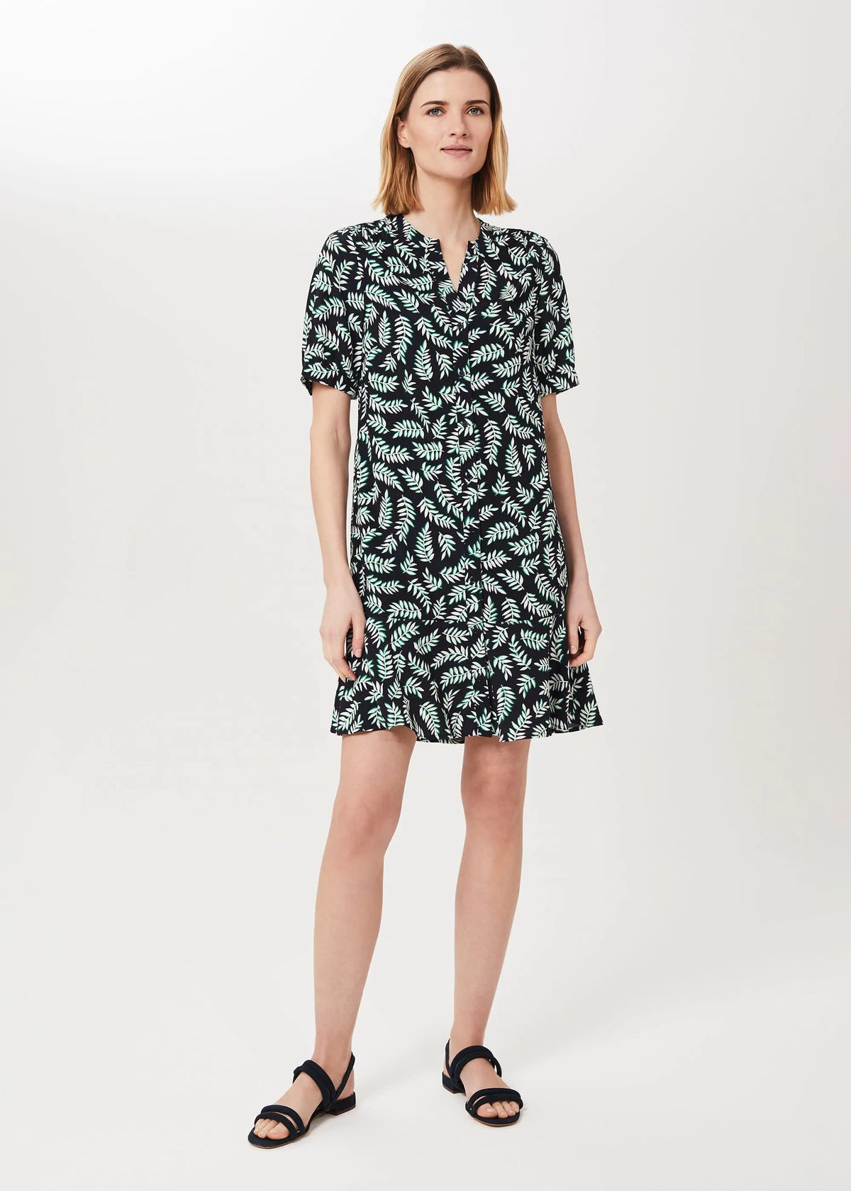 Navy Green Ivry