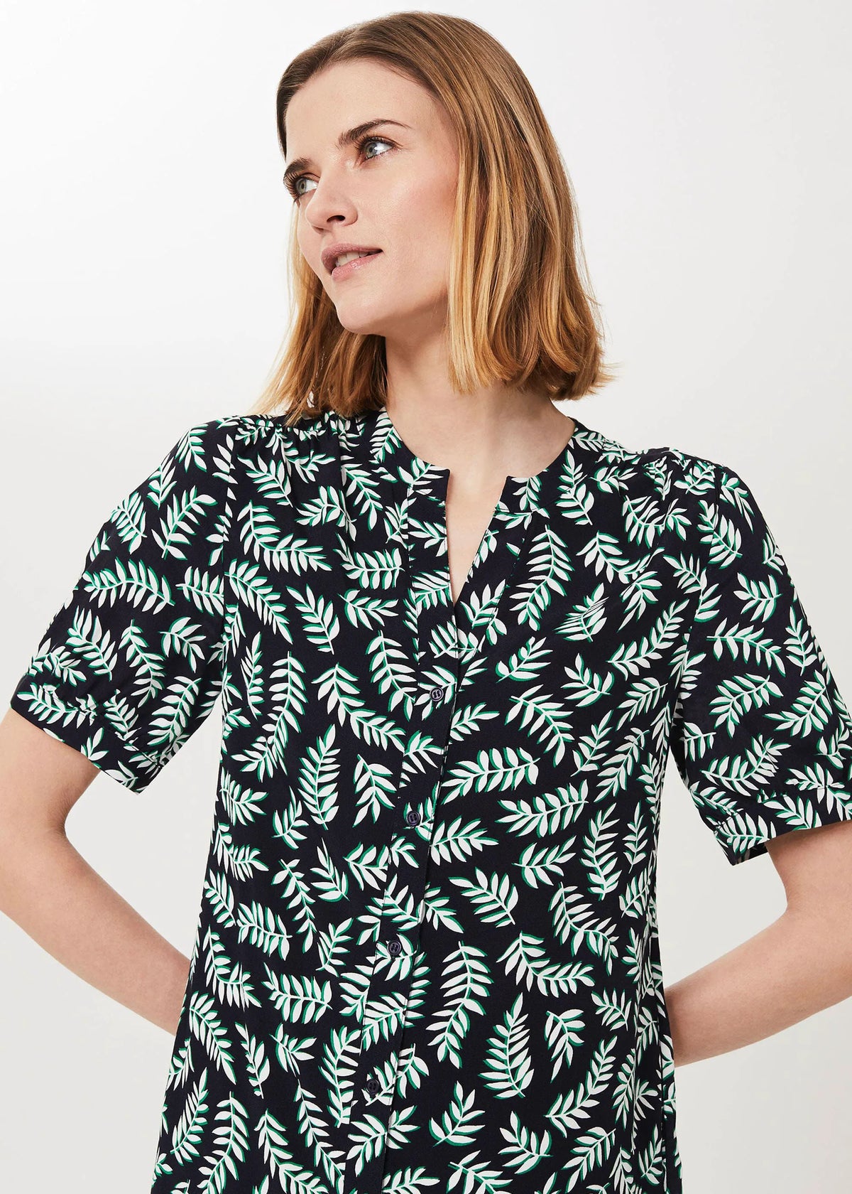 Navy Green Ivry