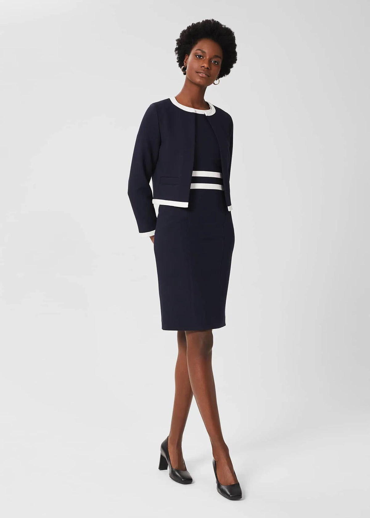 Navy Ivory