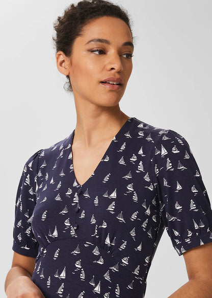 Navy Ivory