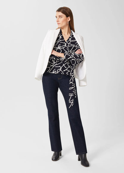 Navy Ivory