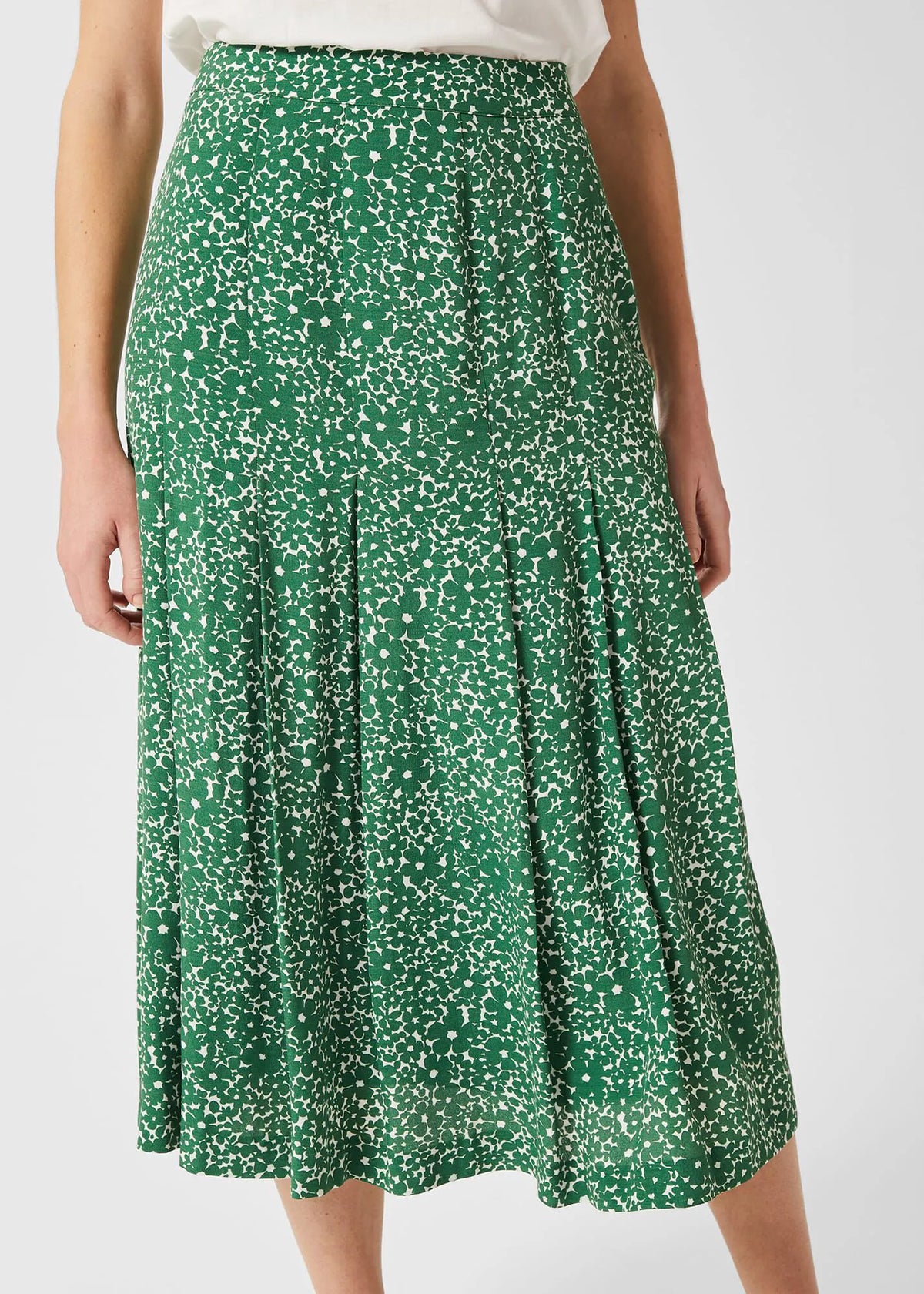 Green White