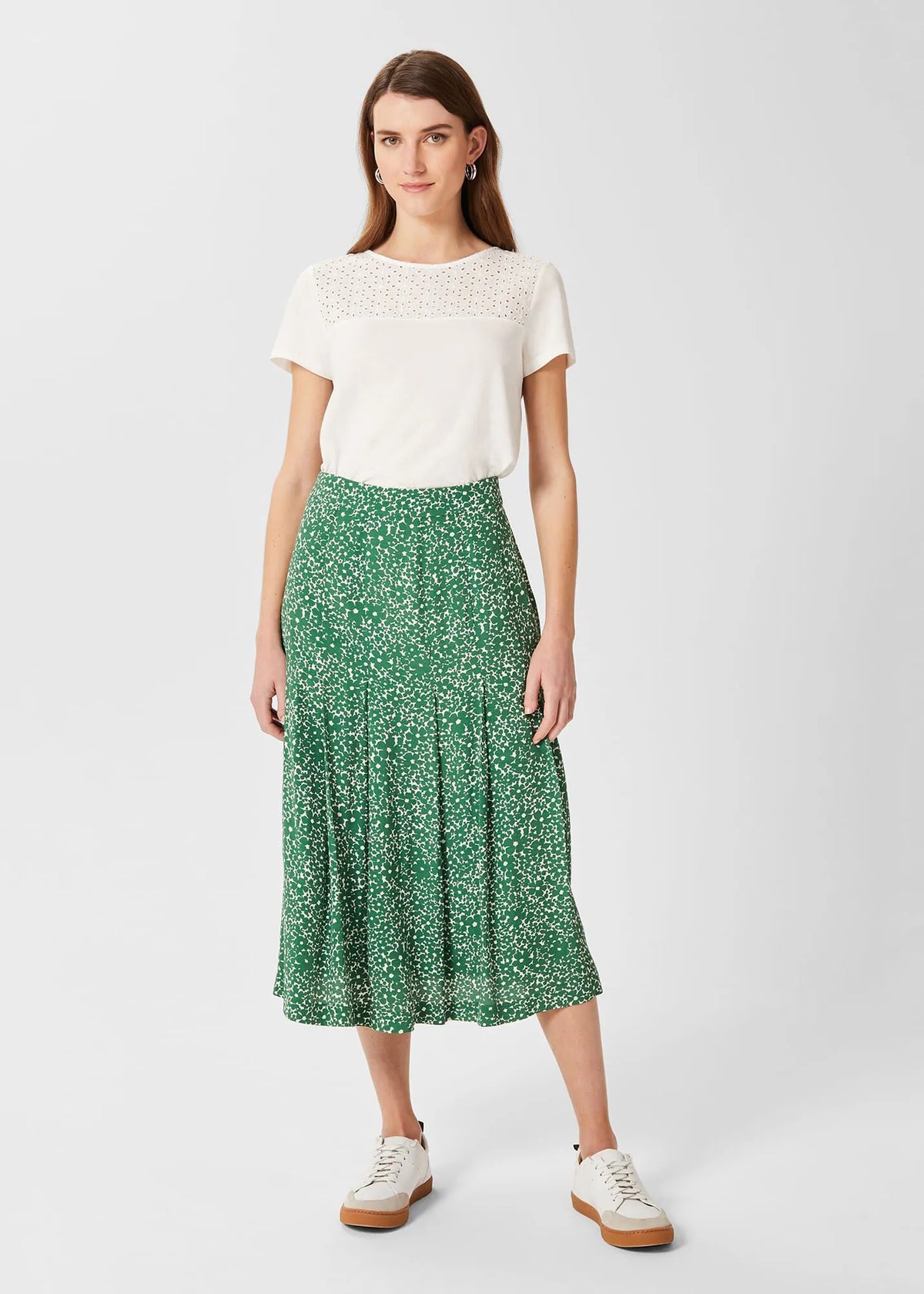 Green White