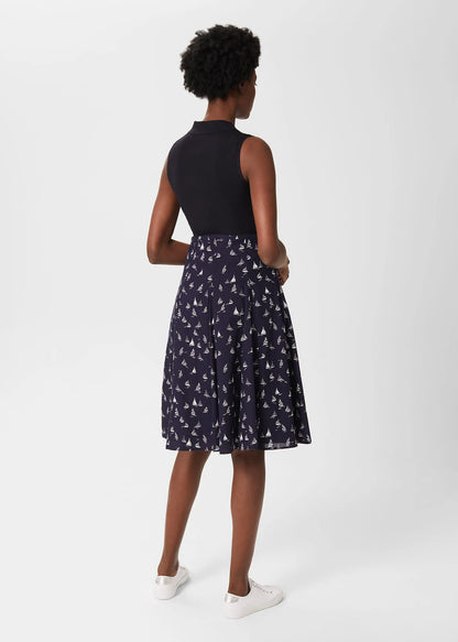 Navy White