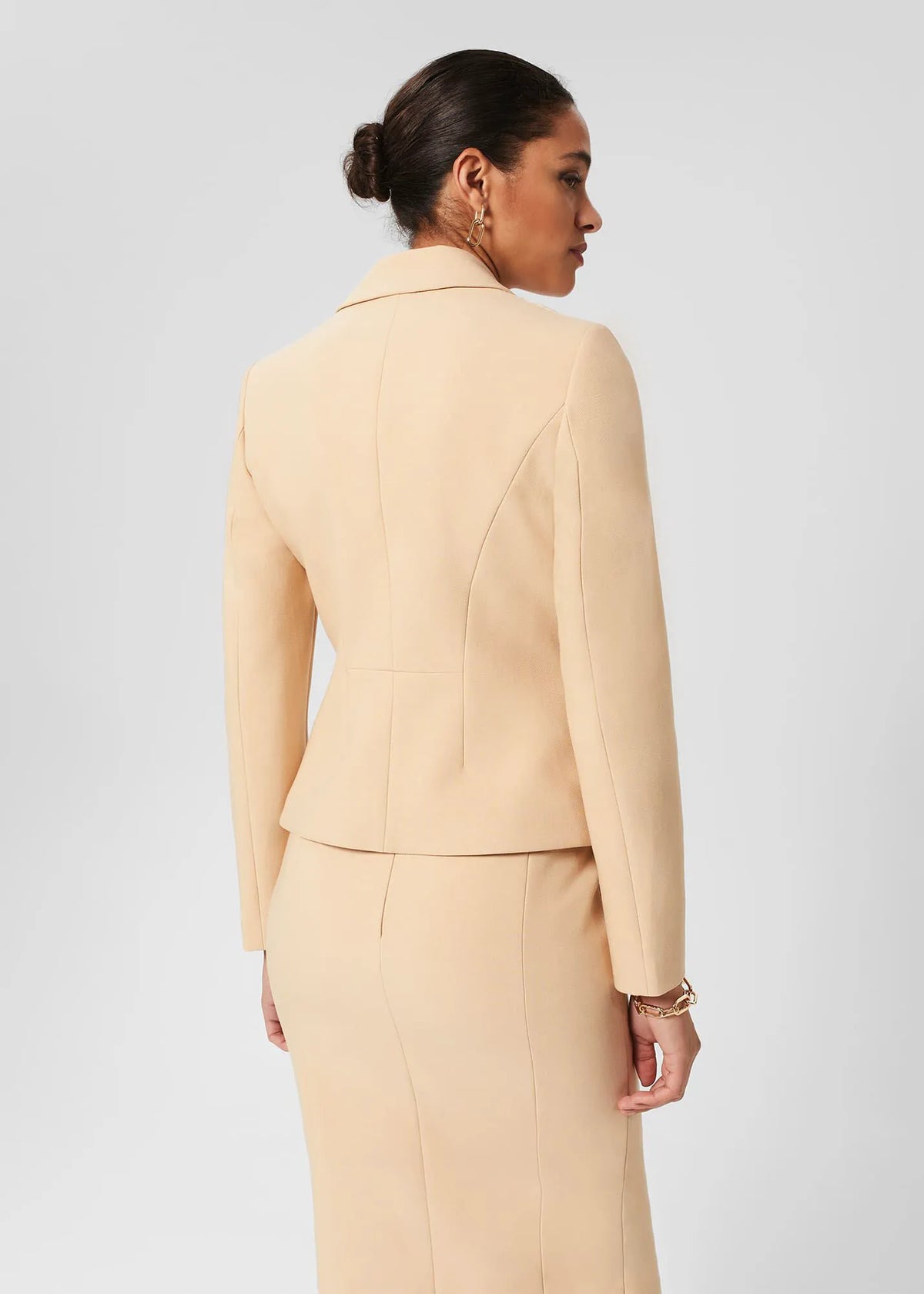 Beige Suede
