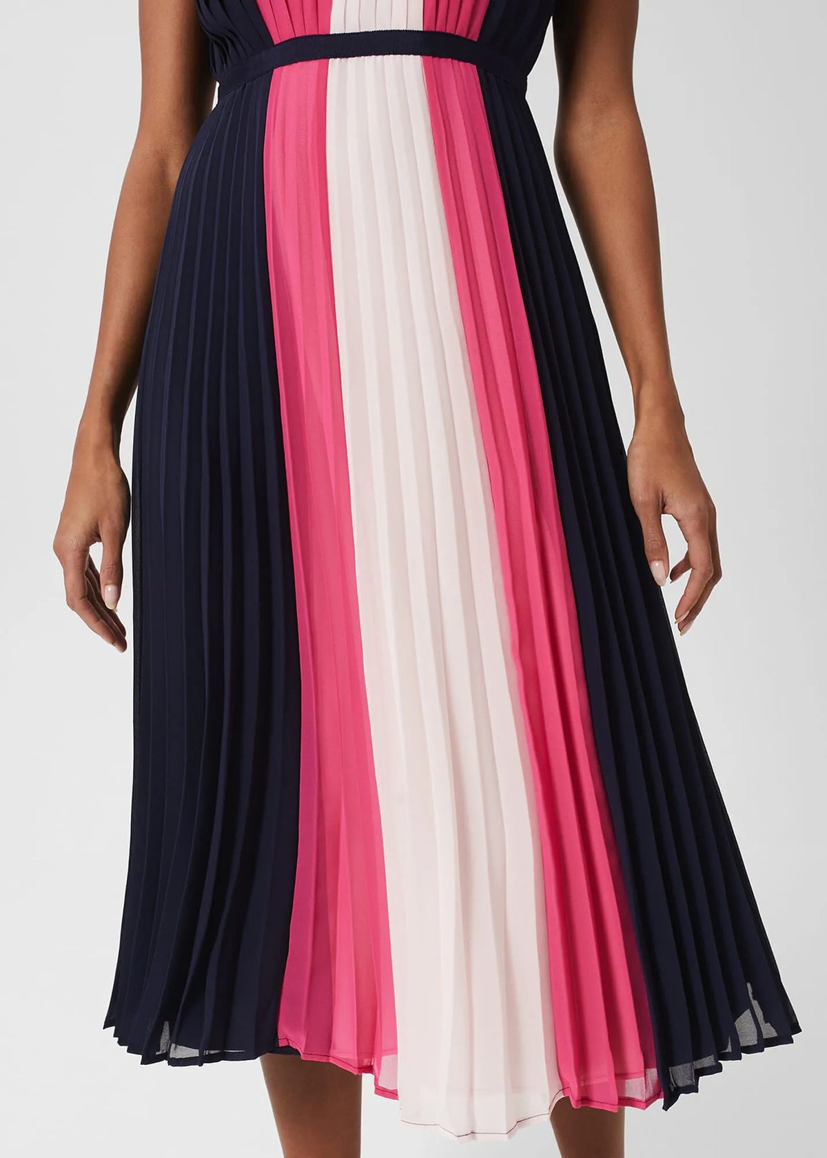 Navy Pink Multi
