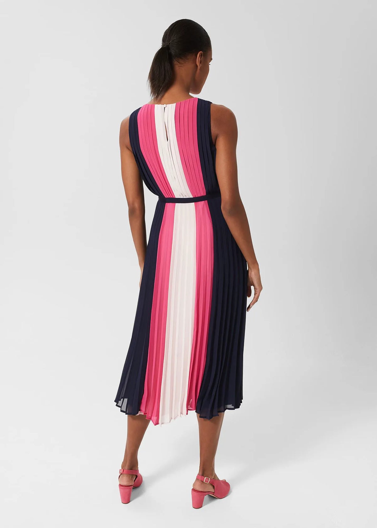 Navy Pink Multi