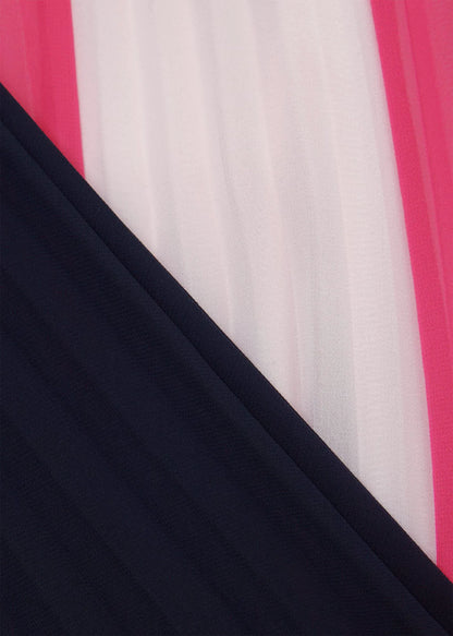Navy Pink Multi