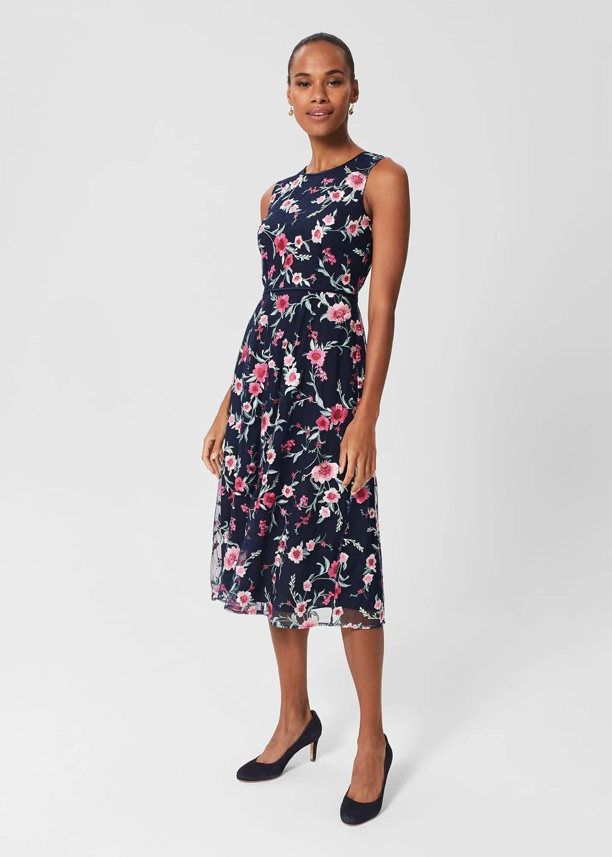 Navy Pink Multi