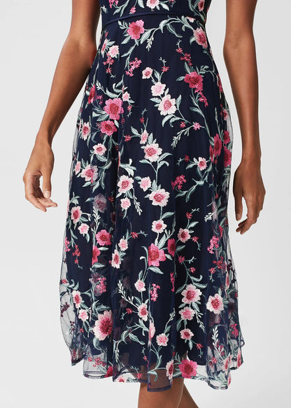 Navy Pink Multi