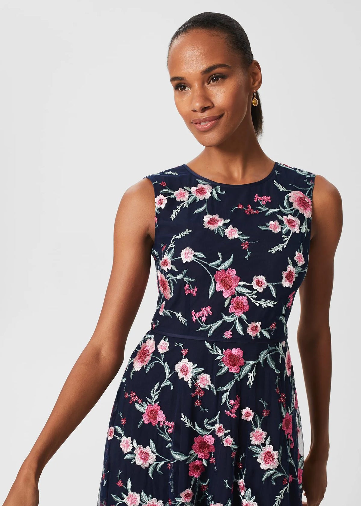 Navy Pink Multi