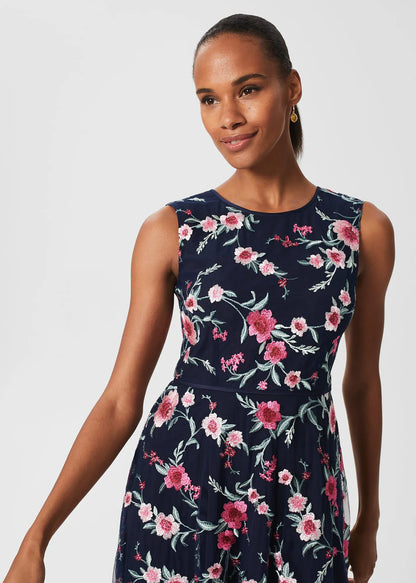 Navy Pink Multi