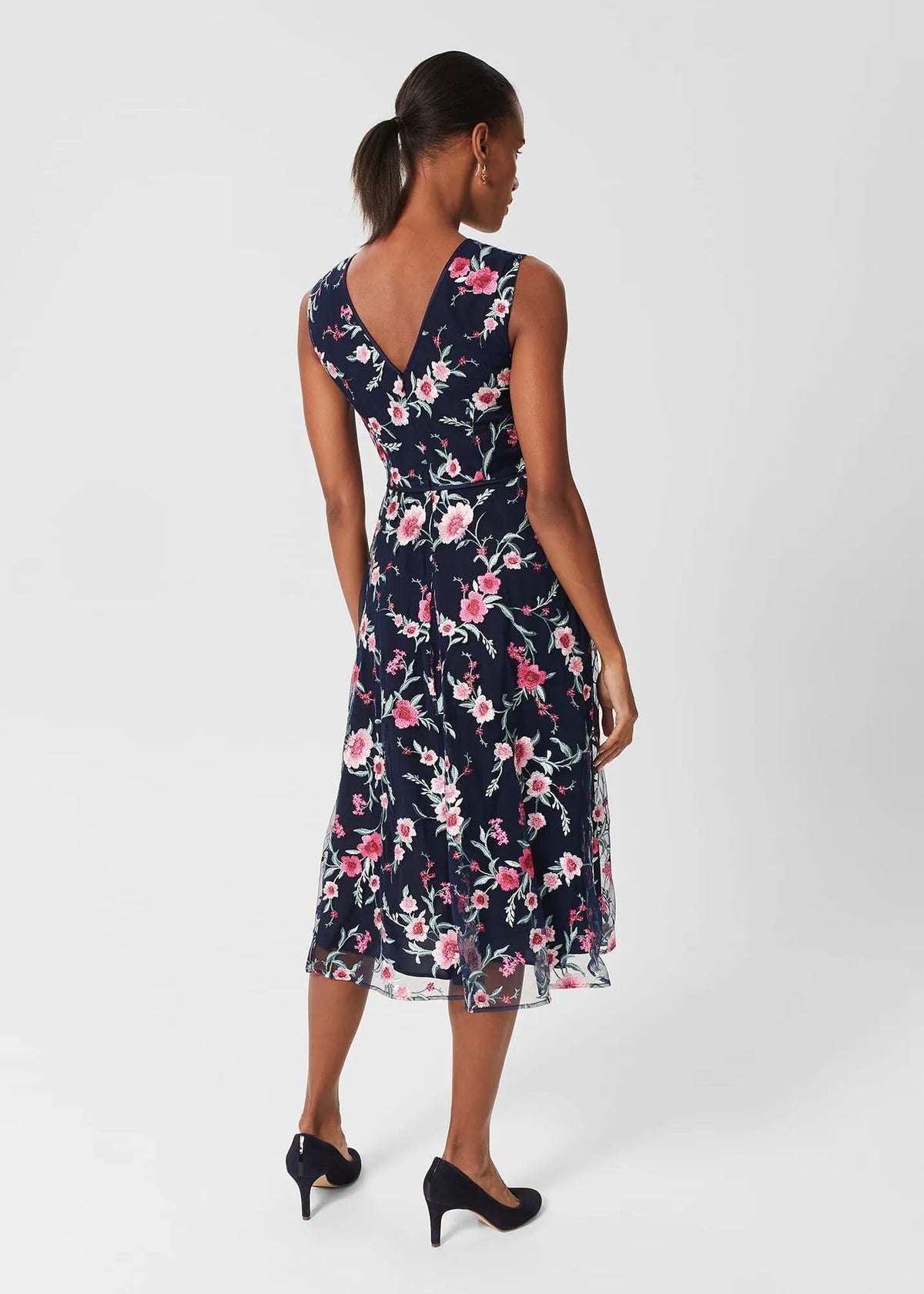 Navy Pink Multi