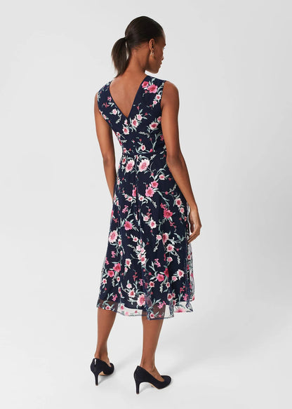 Navy Pink Multi