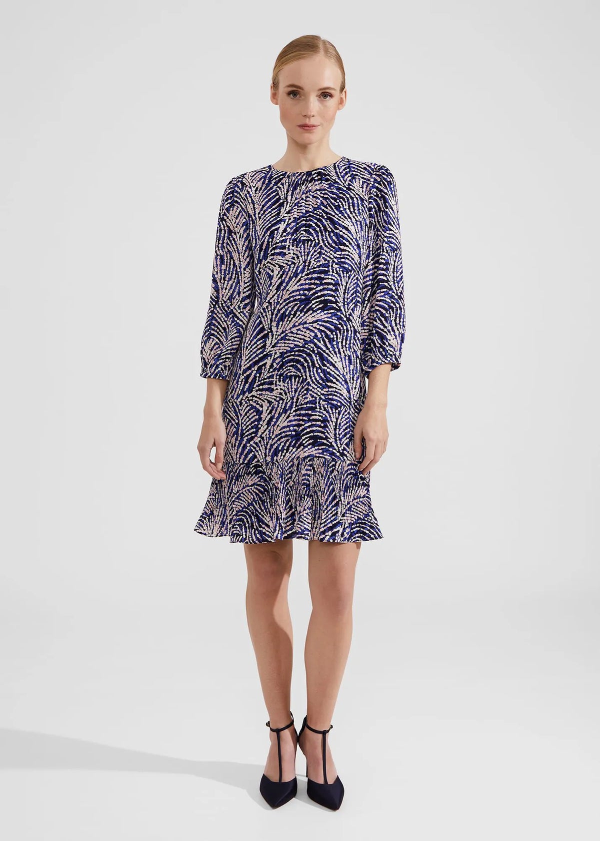 Navy Blue Multi