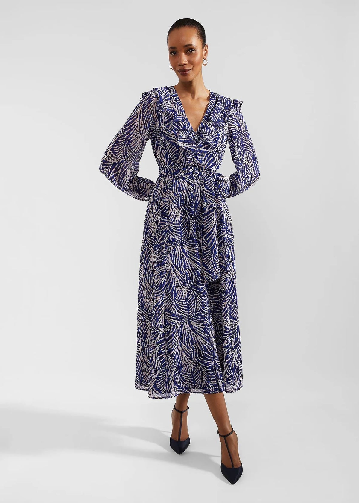 Navy Blue Multi