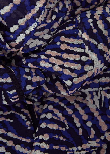 Navy Blue Multi