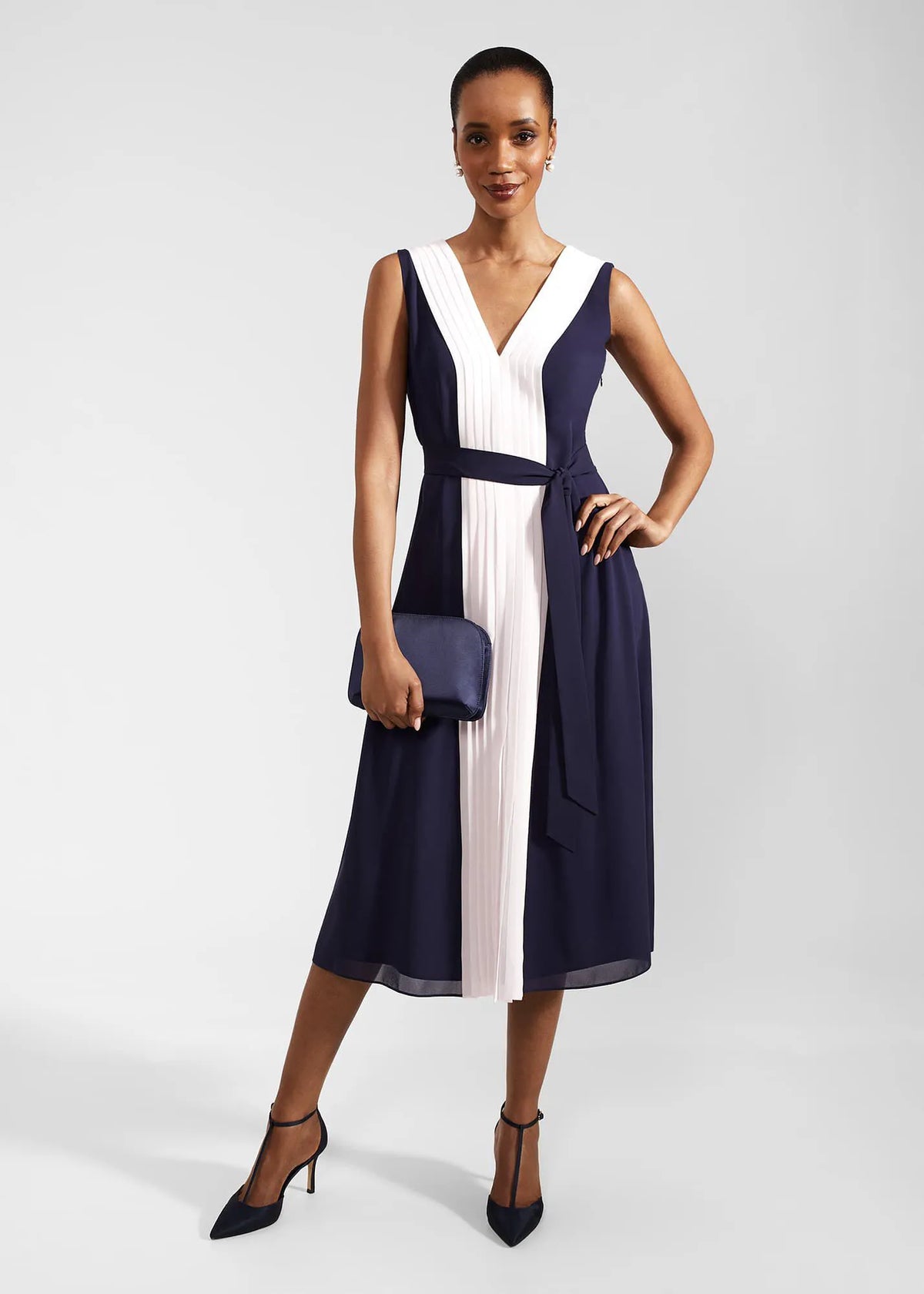 Navy Pale Pink