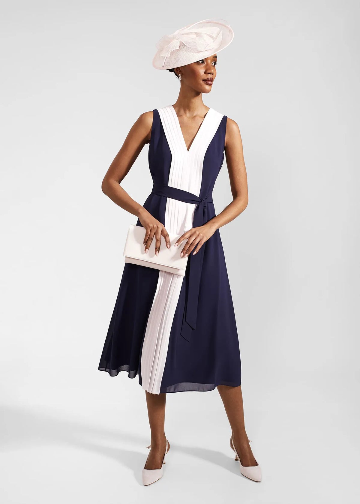 Navy Pale Pink
