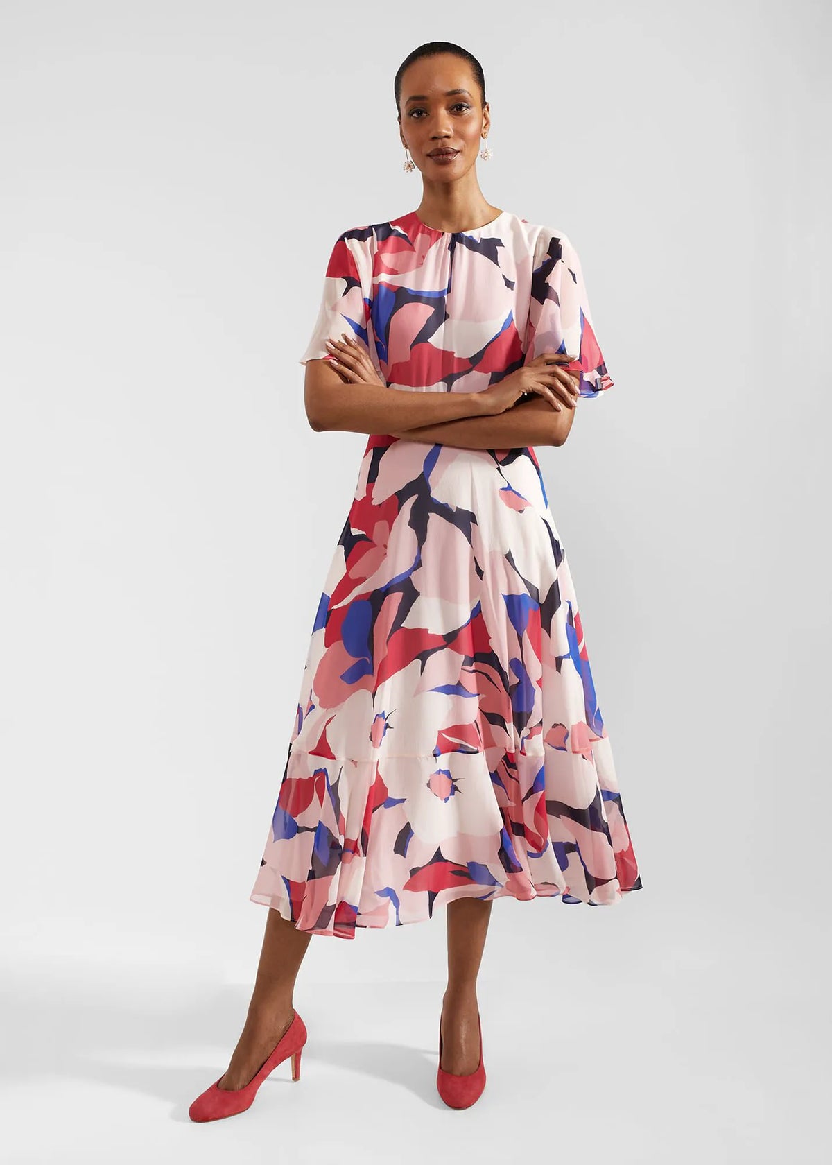 Navy Pink Multi