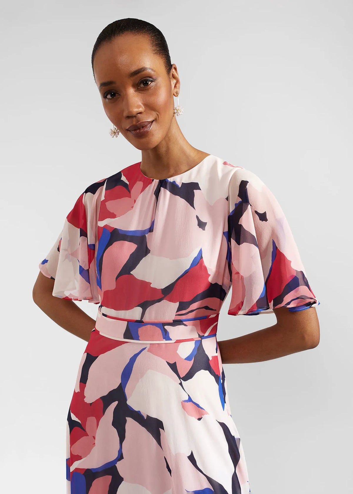 Navy Pink Multi