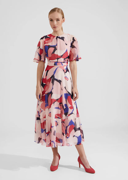 Navy Pink Multi