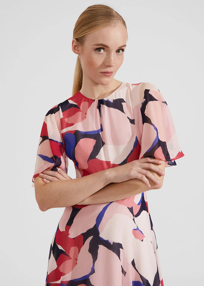 Navy Pink Multi