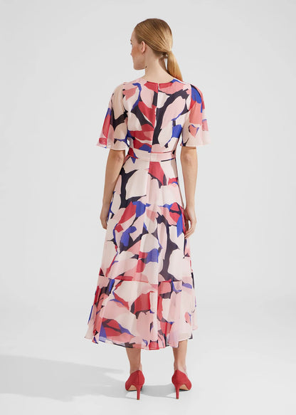 Navy Pink Multi