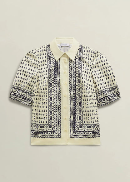 Cream Navy