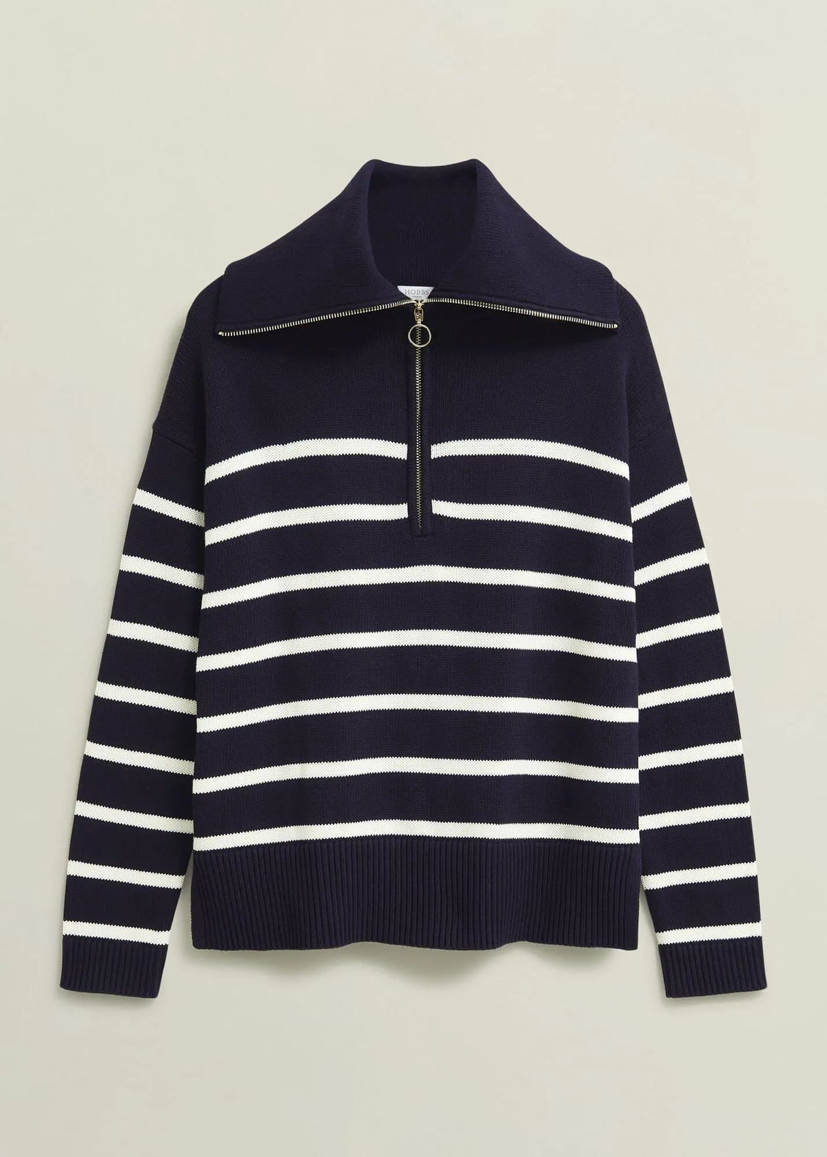 Warm Ivory Navy