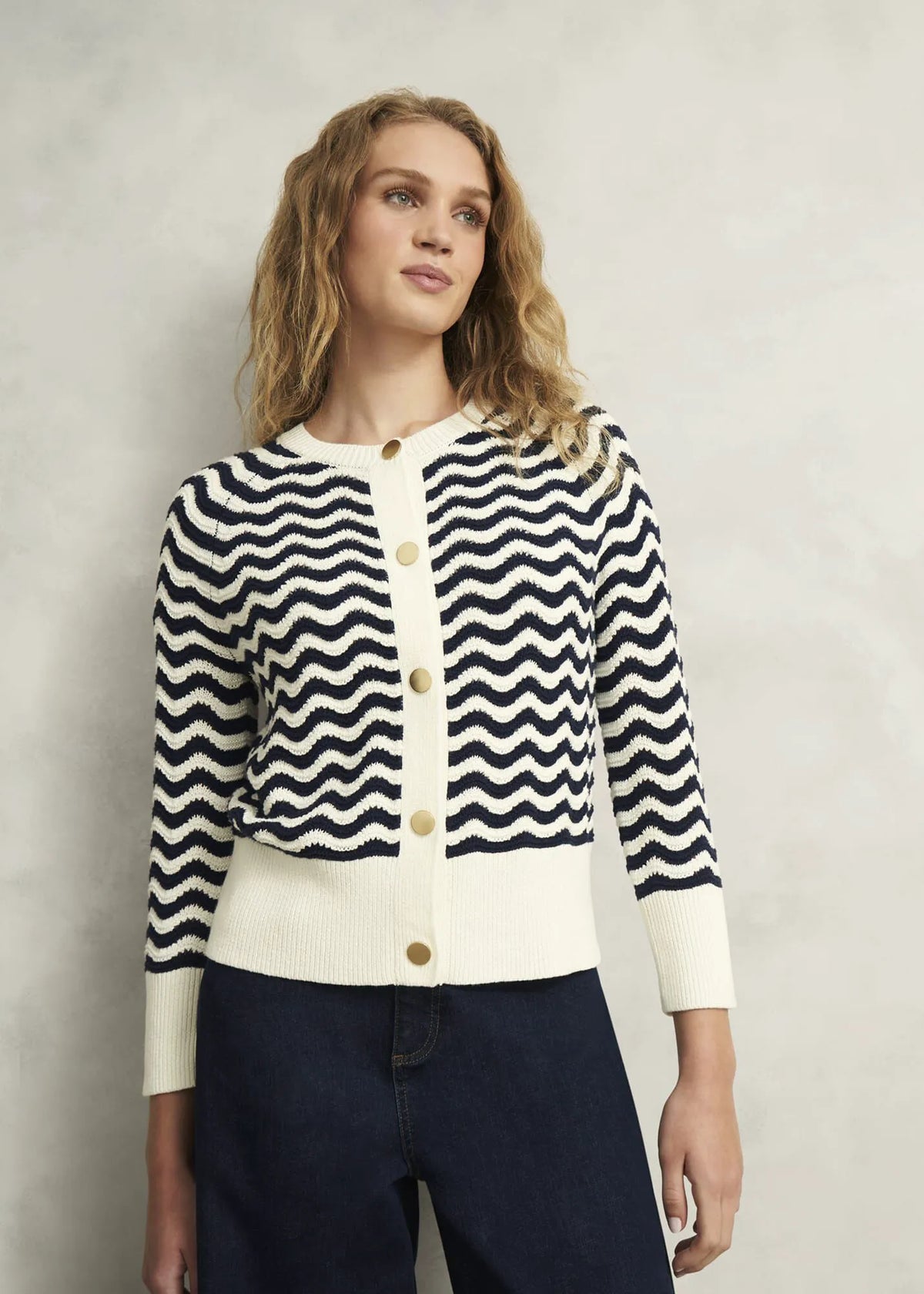 Navy Warm Ivory