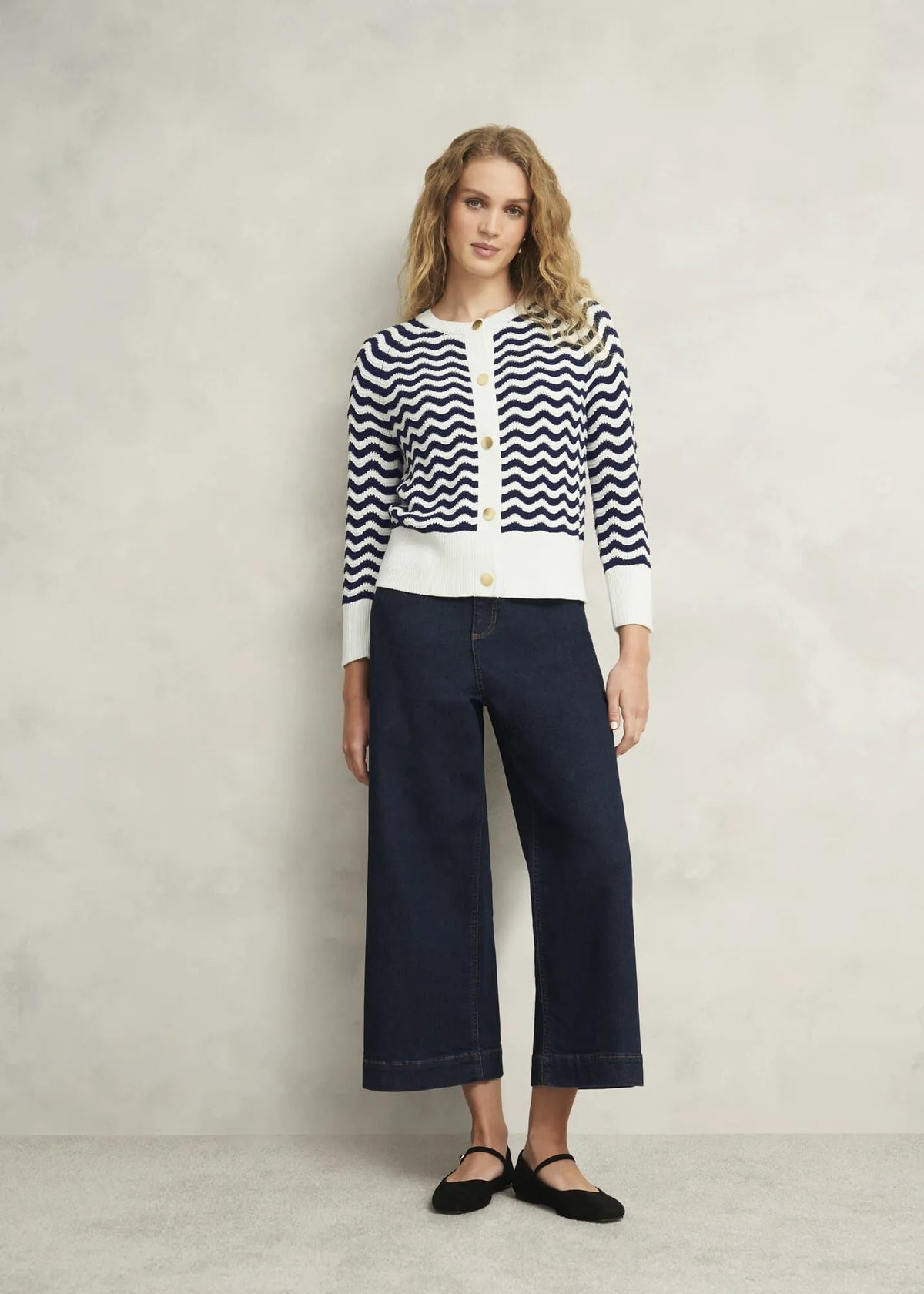 Navy Warm Ivory