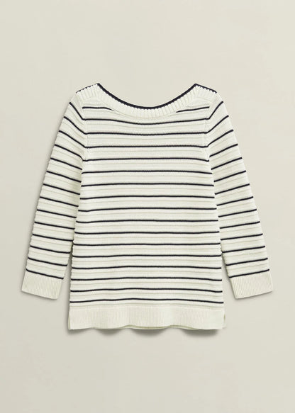 Navy Warm Ivory