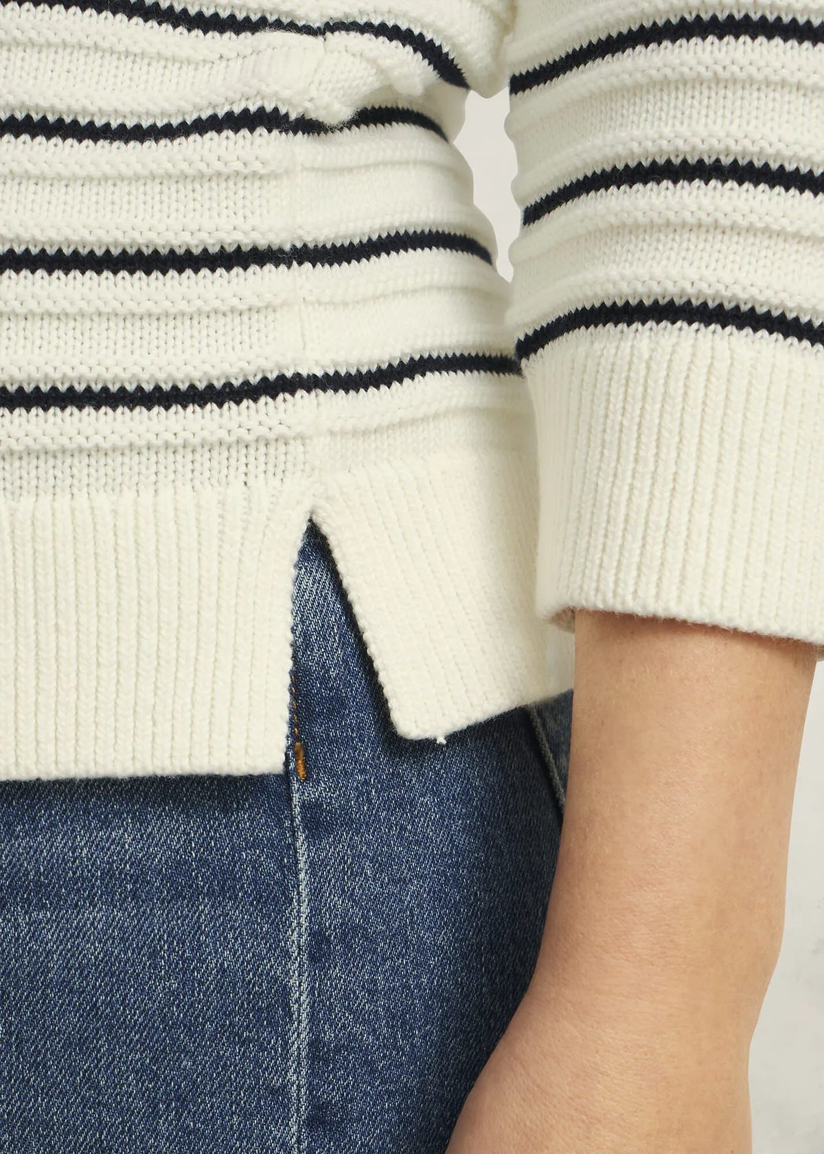 Navy Warm Ivory
