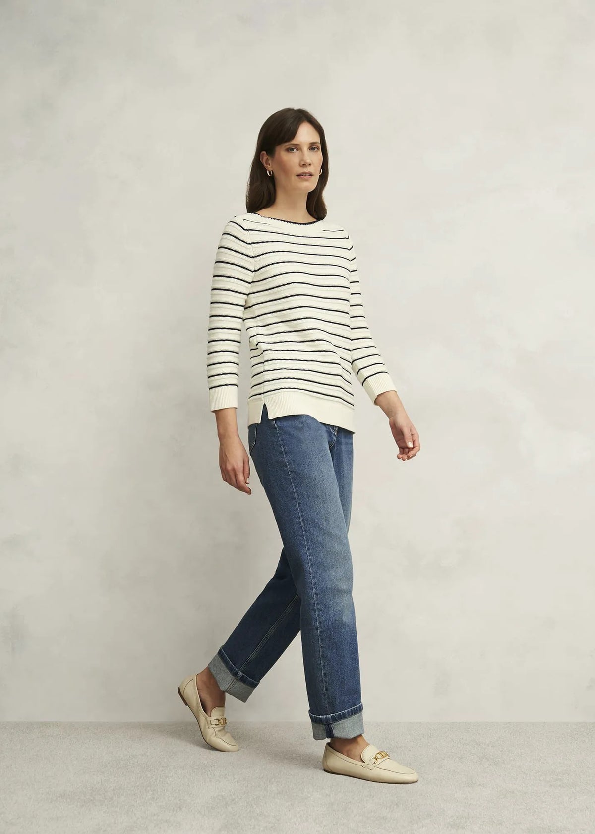 Navy Warm Ivory
