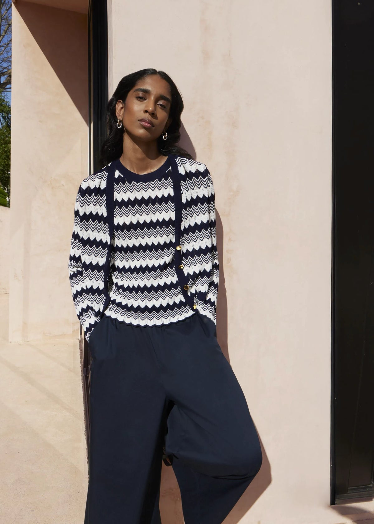 Navy Ivory