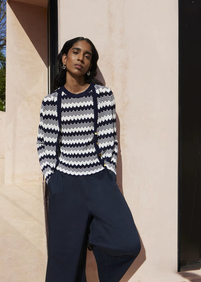 Navy Ivory