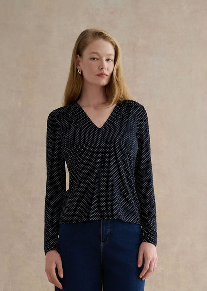 Navy Ivory