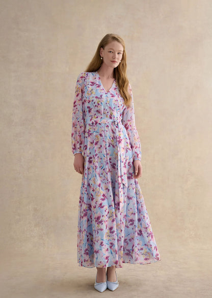 Pale Blue Multi