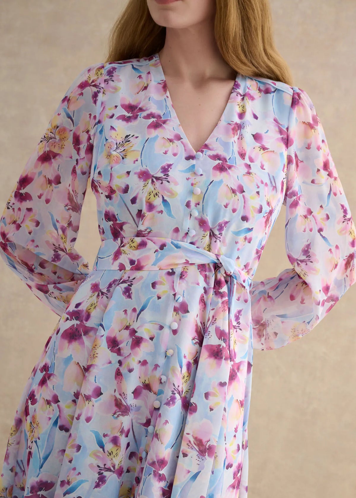 Pale Blue Multi