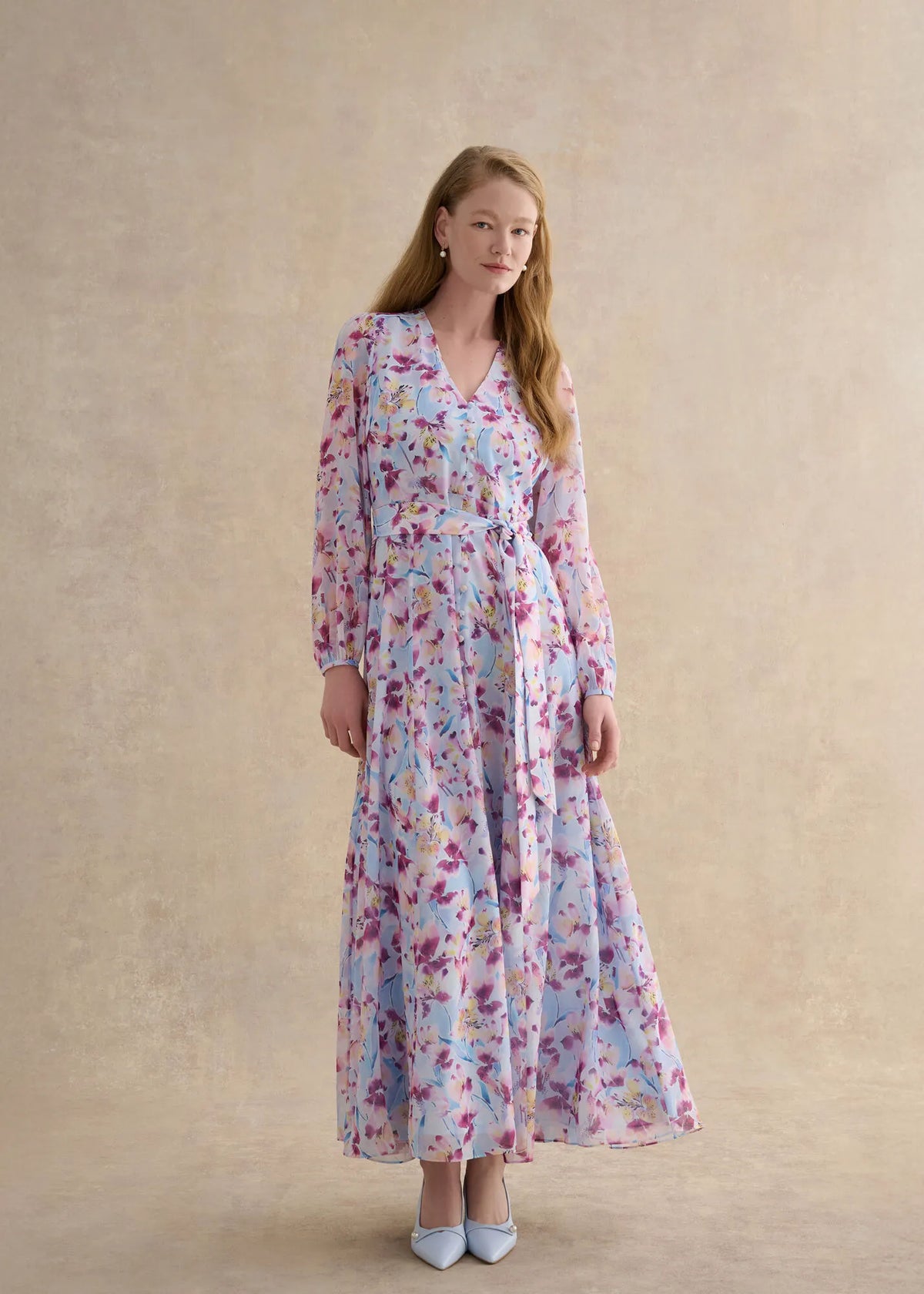 Pale Blue Multi