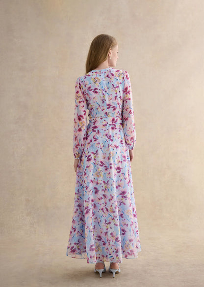 Pale Blue Multi