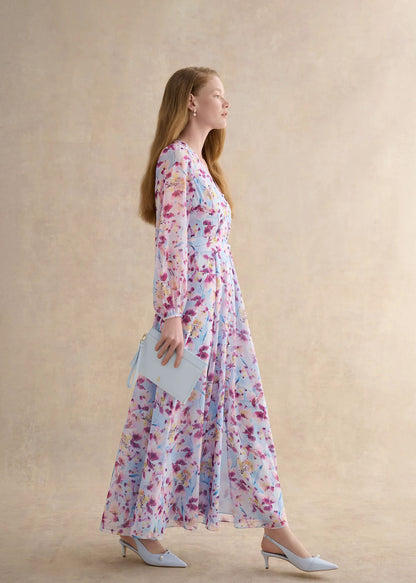 Pale Blue Multi