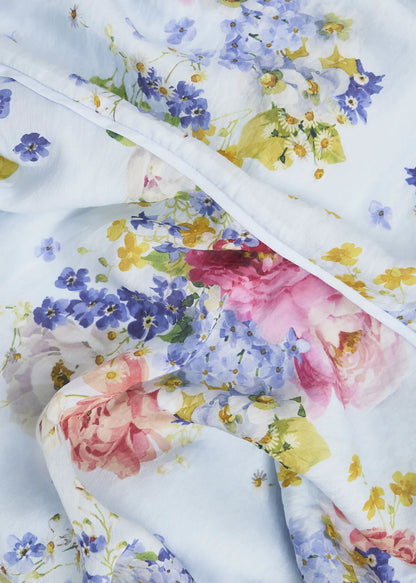 Pale Blue Multi
